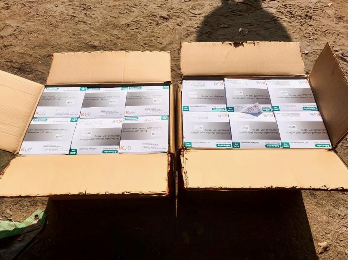 Deworming Tablets in Sagaing
