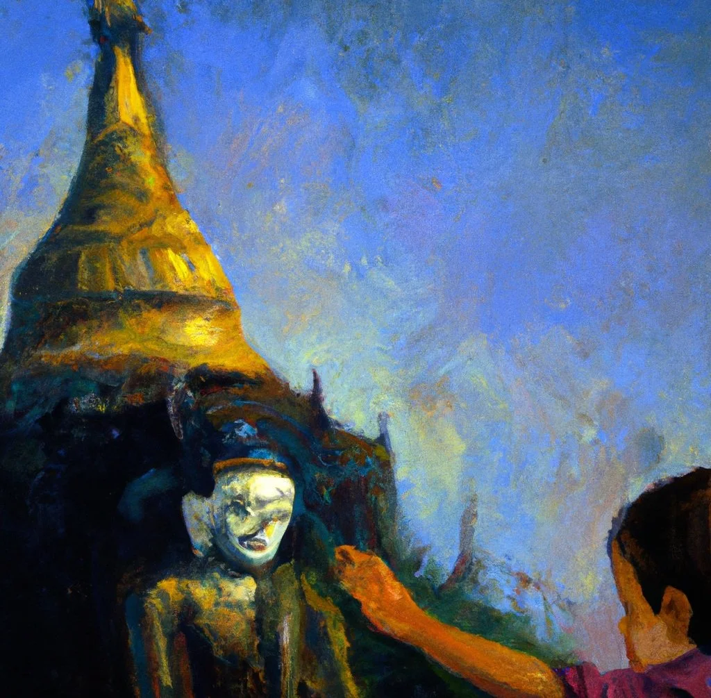 "Don't Touch U Nu's Buddha's Head!"