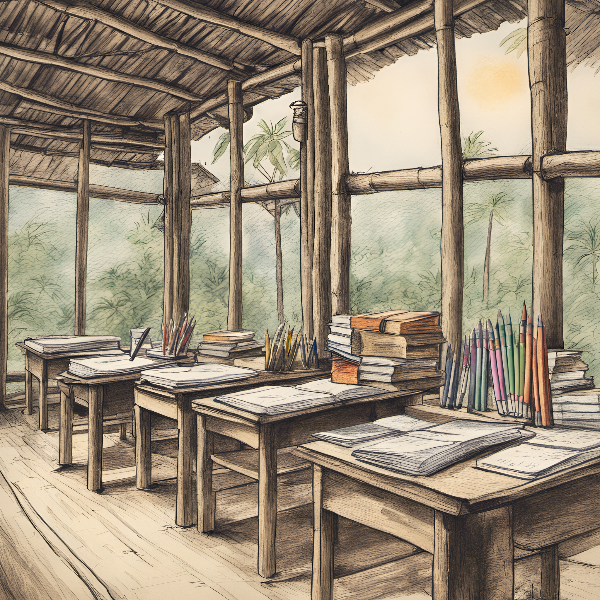 A School in Sagaing