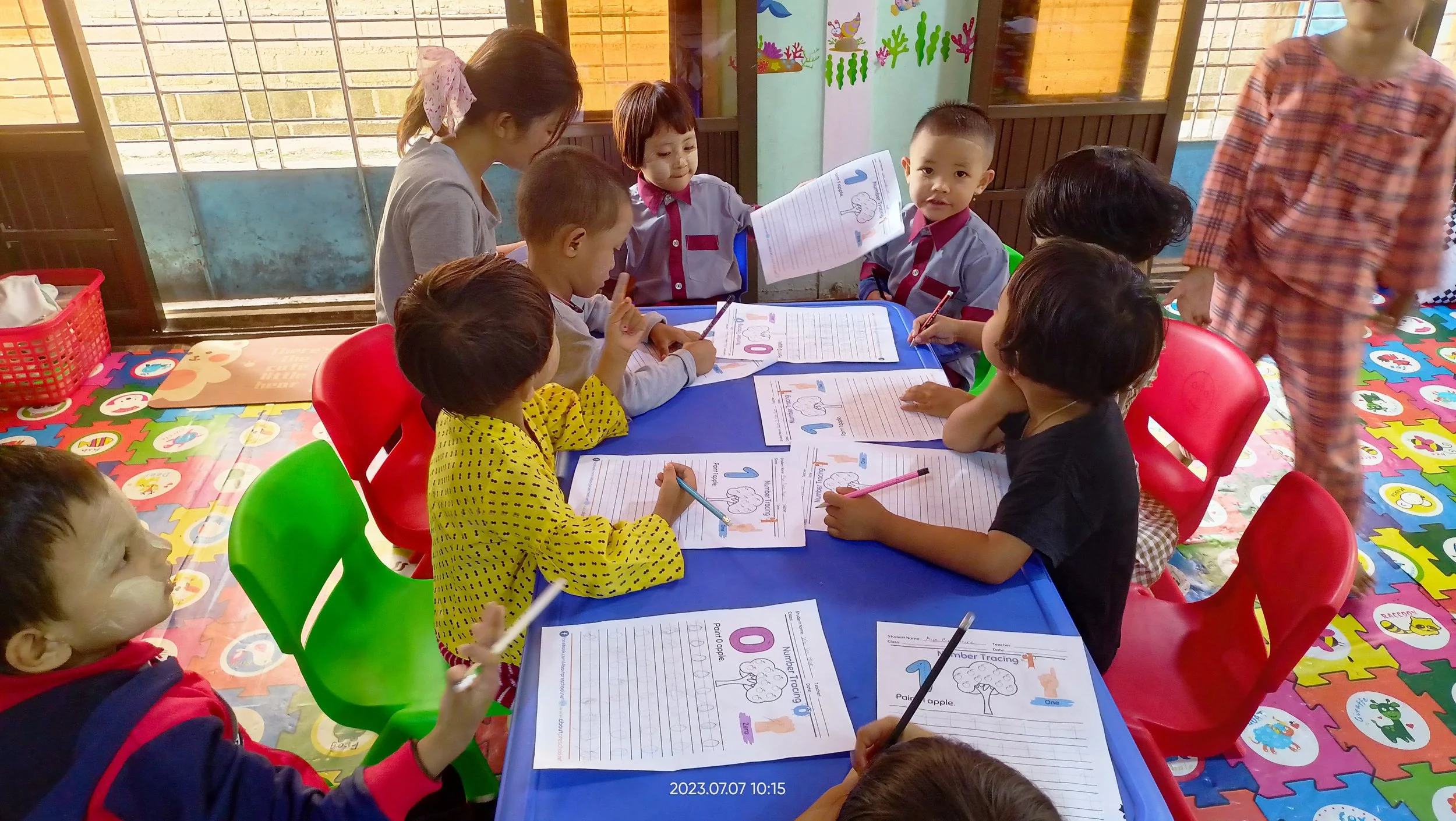 Learning, Laughter, and a Splash of Color: Brightening Myanmar's Future