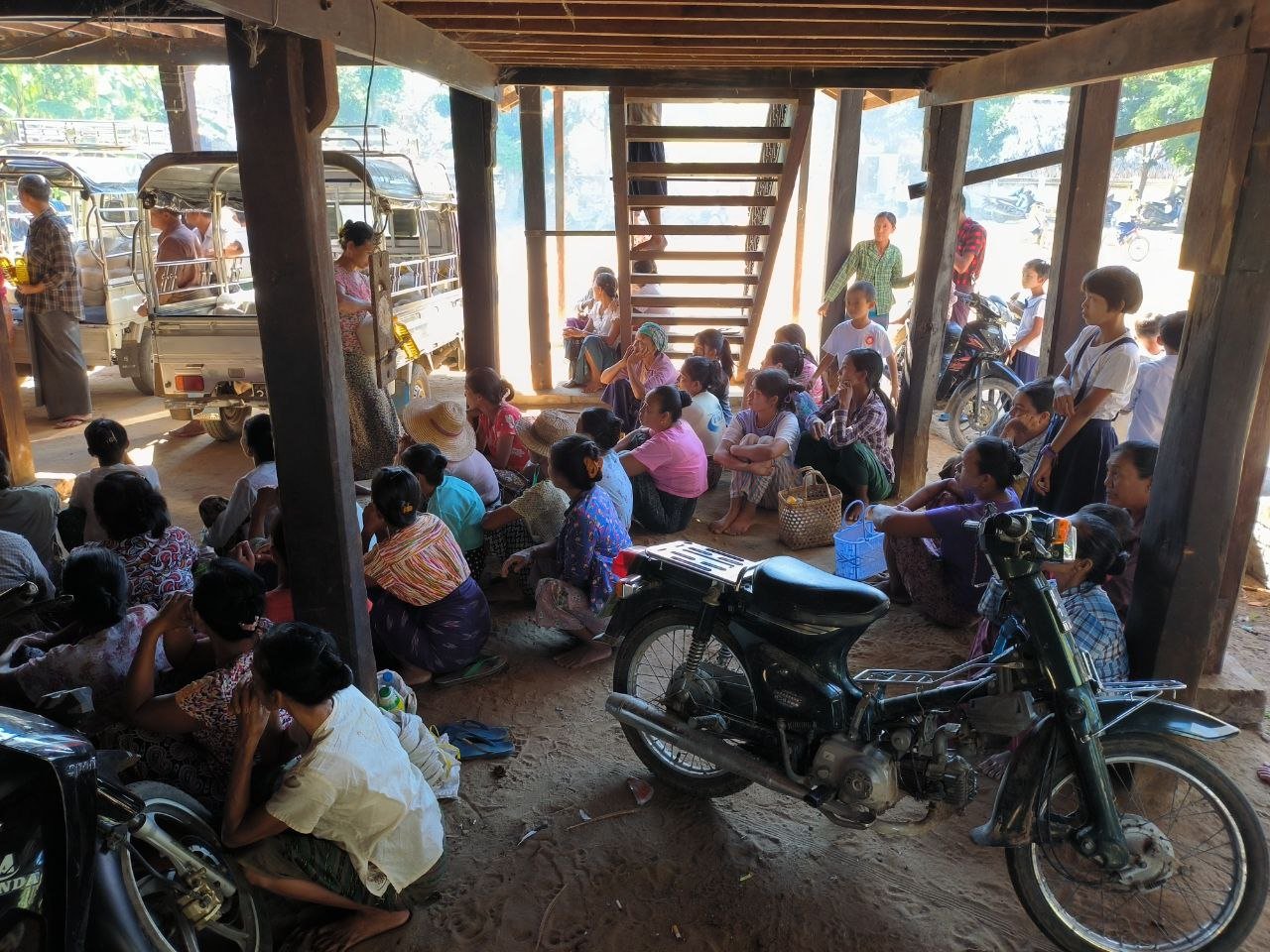 Ground Team Report on Aid Distribution Amidst Ongoing Crisis