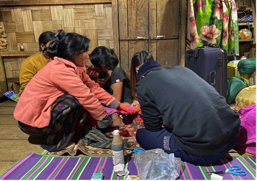 Conclusion of Aid Delivery to Lailenpi