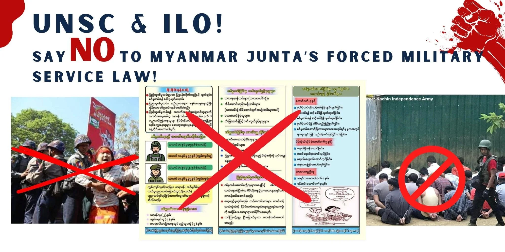 Petition to the United Nations Security Council (UNSC) and the International Labour Organization (ILO)