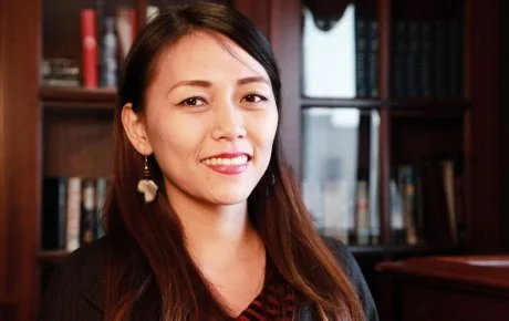 Voter Education at a Burmese university