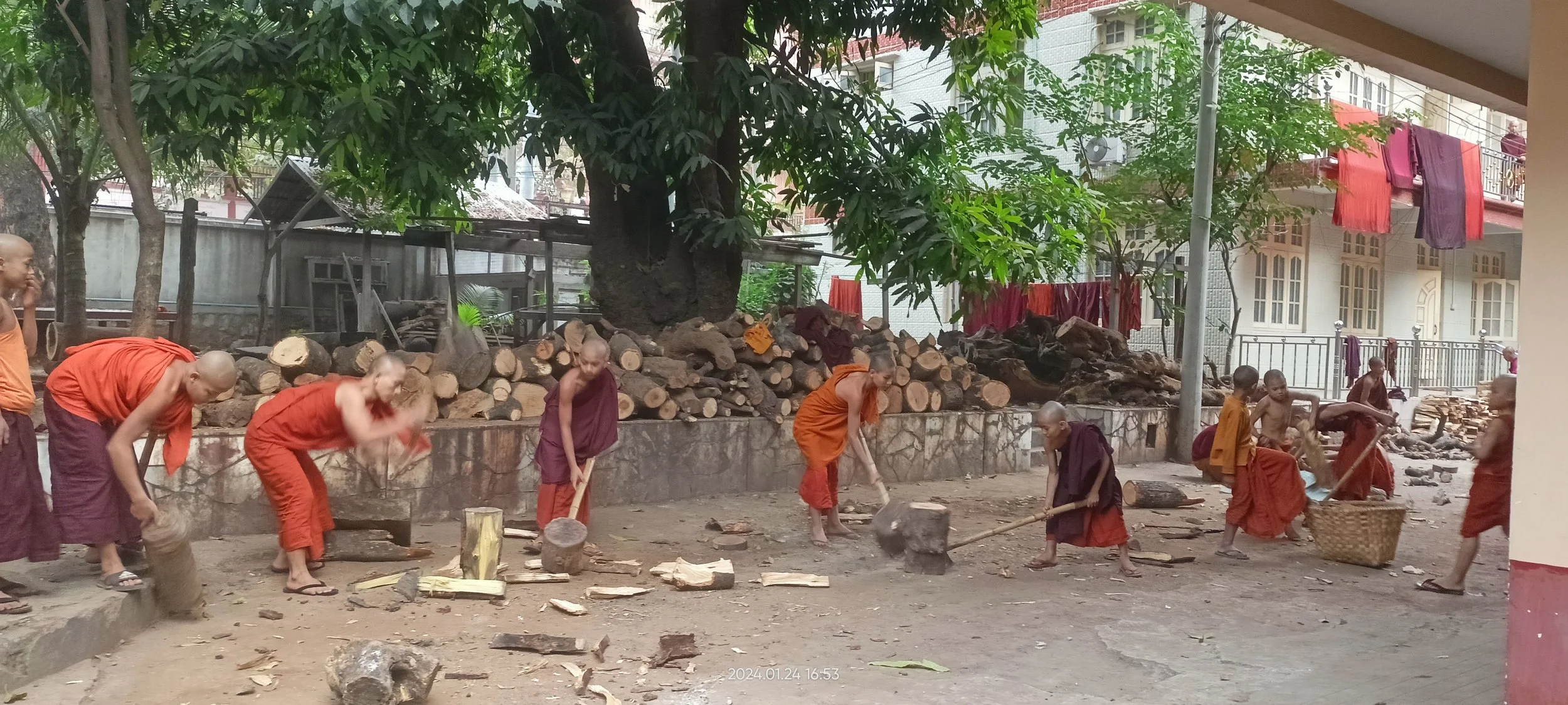 Spiritual Harvest: Sowing Seeds of Support in Mandalay