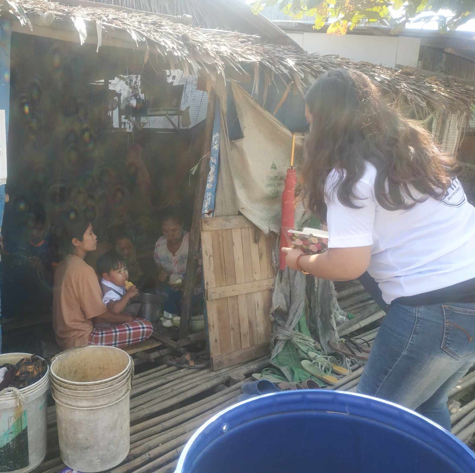 food and nutritional supplies delivered while SFH teams conducted surveys and medical checkups .jpg