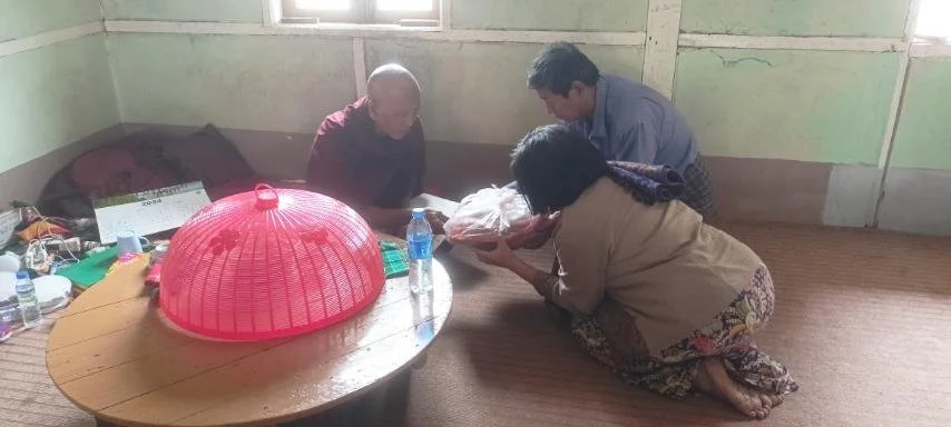 Supporting Displaced Lives: A Visit to the Monastery Sheltering IDPs 