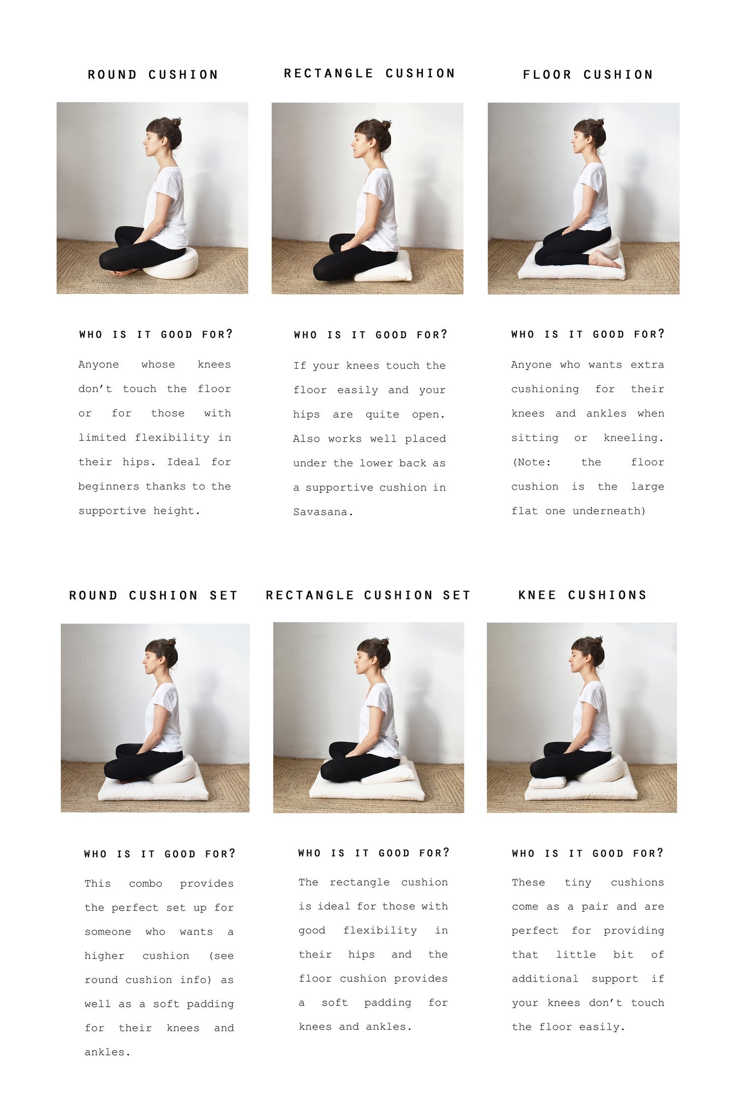 Om Meditation Cushion - The Space