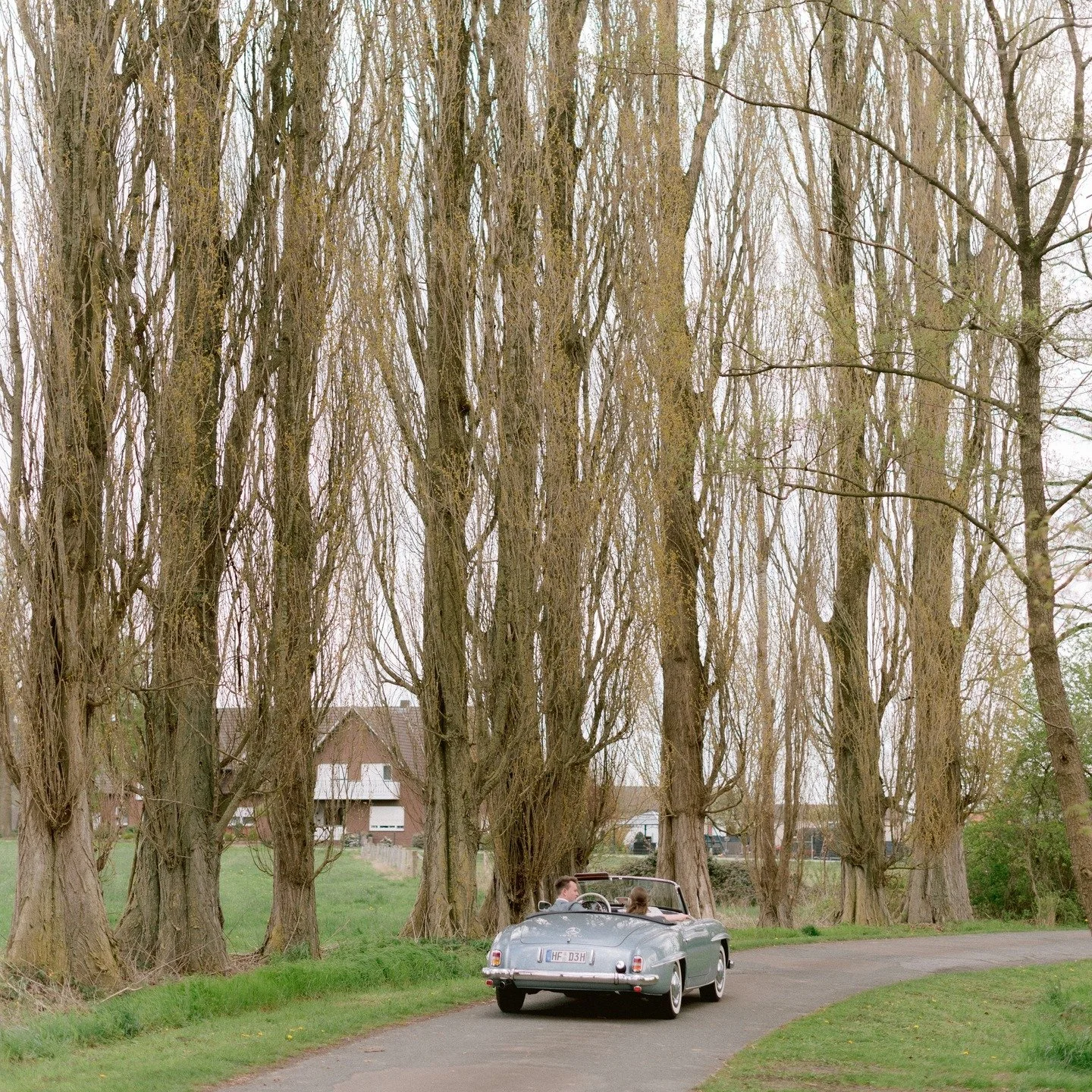 J &amp; K' wedding. I have always liked photographing classic cars! It feels to me as if your life together could be a road trip, and the classic car speaks of the history, tradition, and craftsmanship, all of which I sincerely adore. #weddingstory #