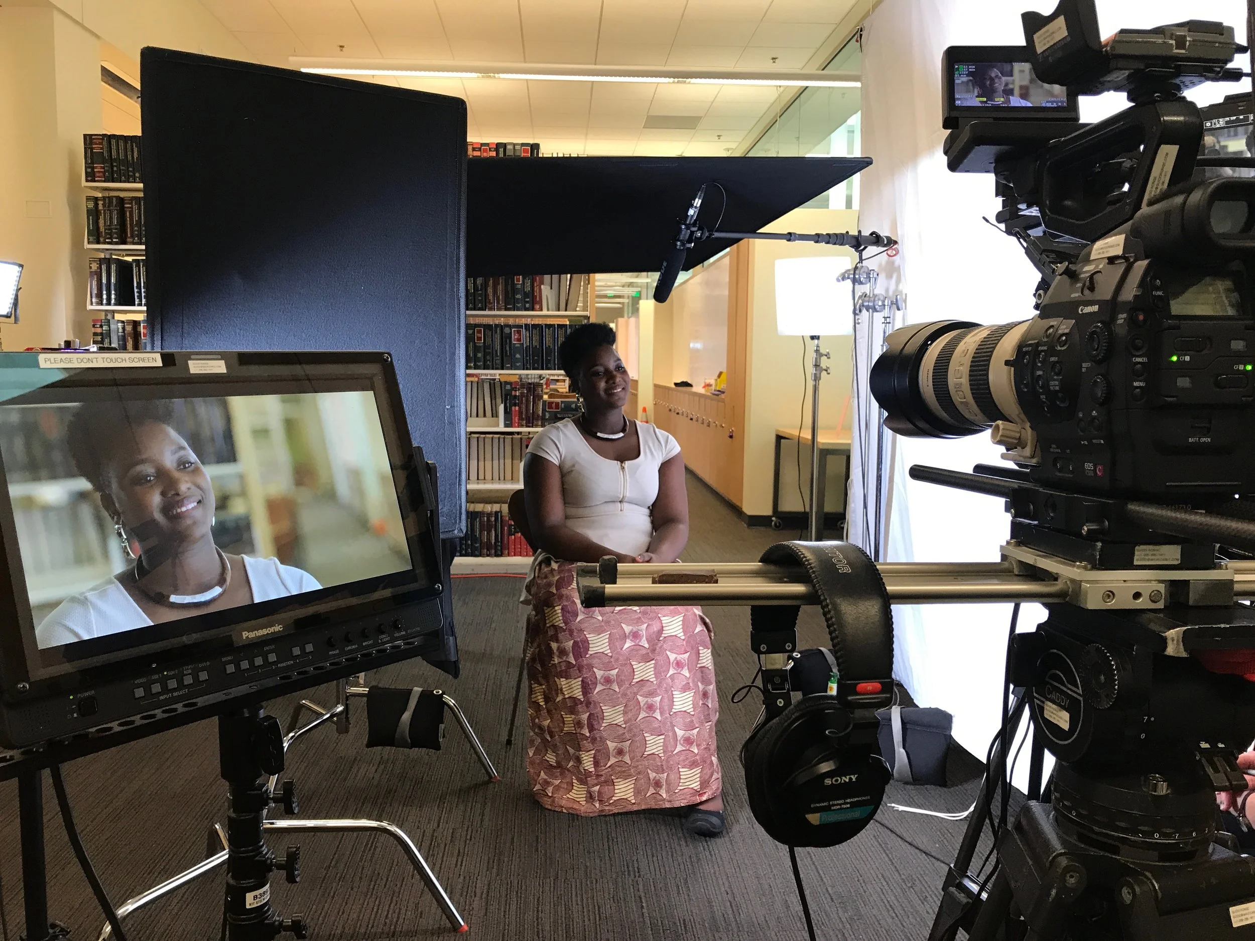 We had the privilege to interview Isatou at the University of Washington in the Law Library