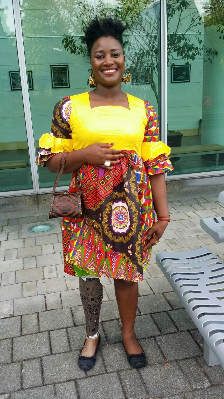 Isatou at one of her University of Washington Law School graduation celebrations | June 2017