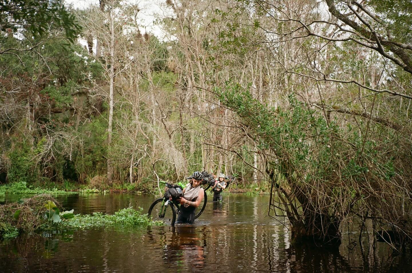 Without further ado, I am delighted to announce the winner of the 2025 HuRaCaN Bikepacking Challenge photo contest. This stunning photograph was captured during the event by Brian Heidler. What I admire most about this photo is the presence of riders
