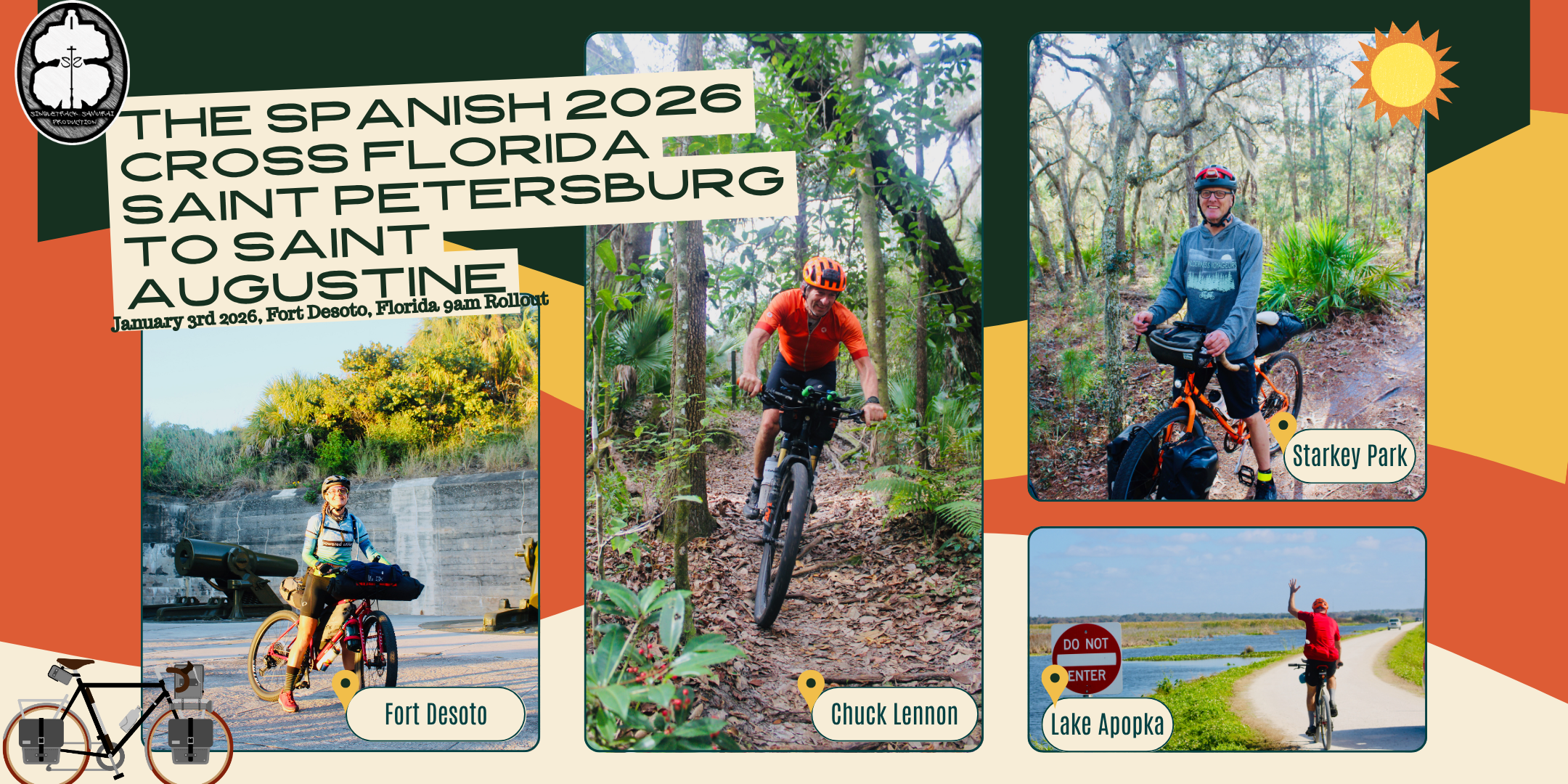 The Spanish: Cross Florida, St. Petersburg to St Augustine