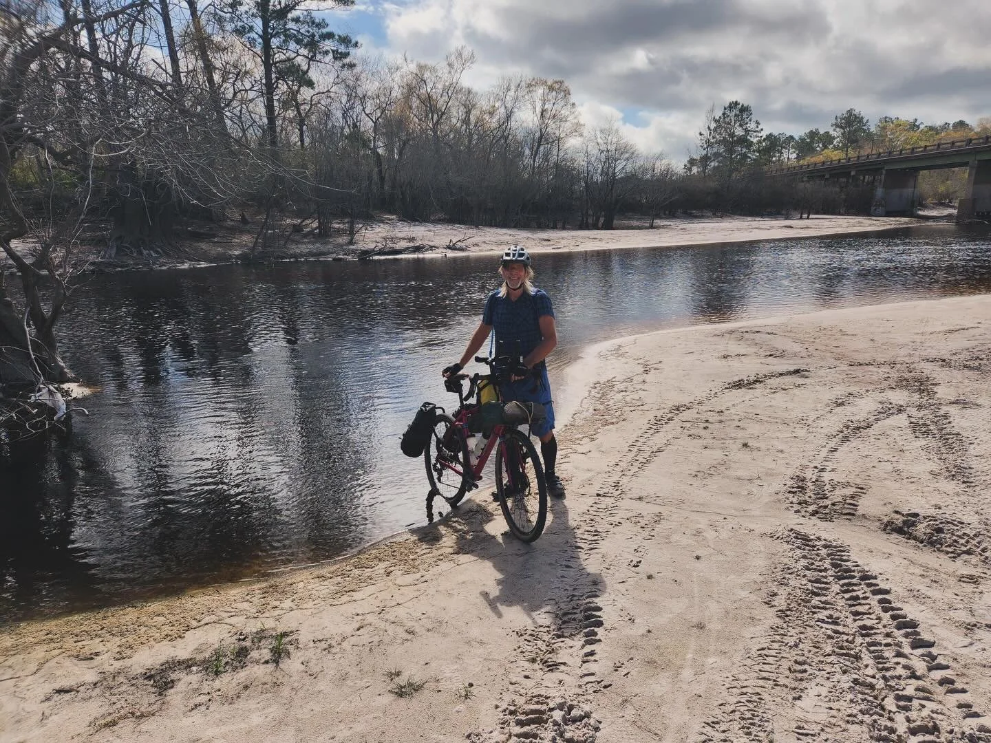 The Florida Divide is rolling.  Some riders have been at it for a few days, some for a couple, and one started today.  Follow them here, 
https://trackleaders.com/floridadivide26