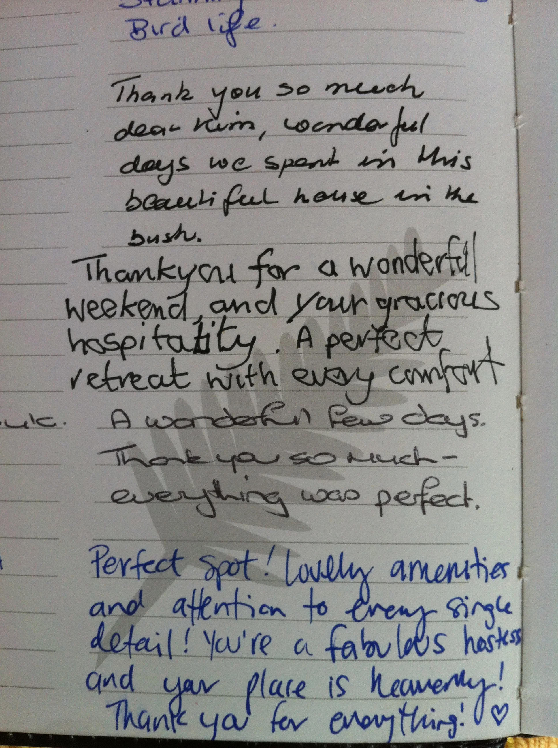 More from the in-house Guest Book