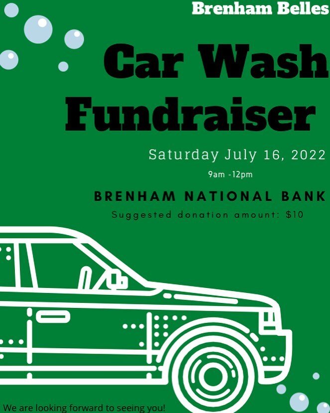 Come join the Belles for their Annual Car Wash Fundraiser! We are looking forward to seeing you!