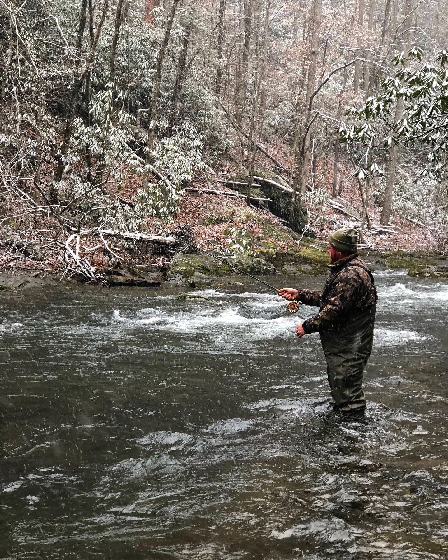 February Fishing in Western North Carolina