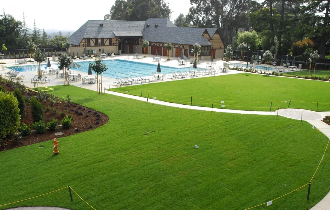 CLAREMONT COUNTRY CLUB, POOL AND POOLHOUSE/MULTI-PURPOSE ROOM