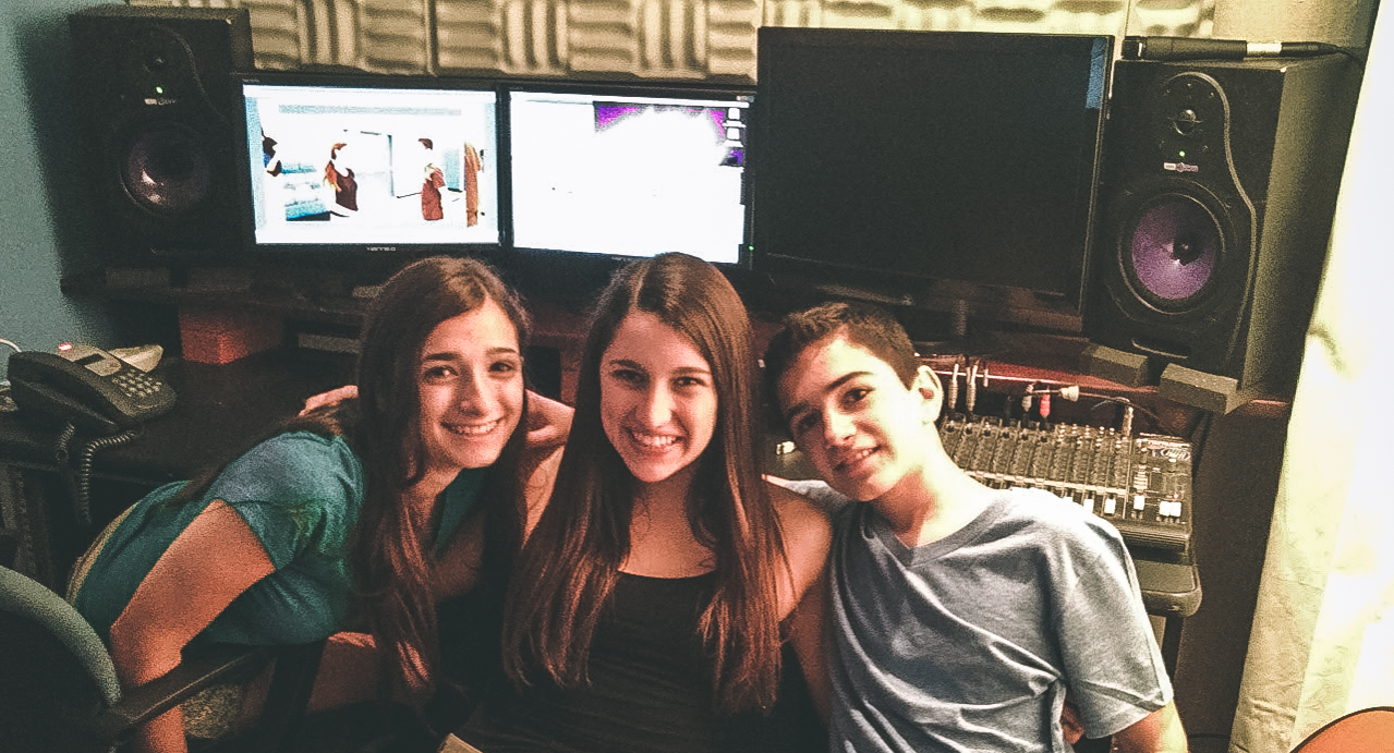 Editing a short film at DCTV with friends. / Summer 2012