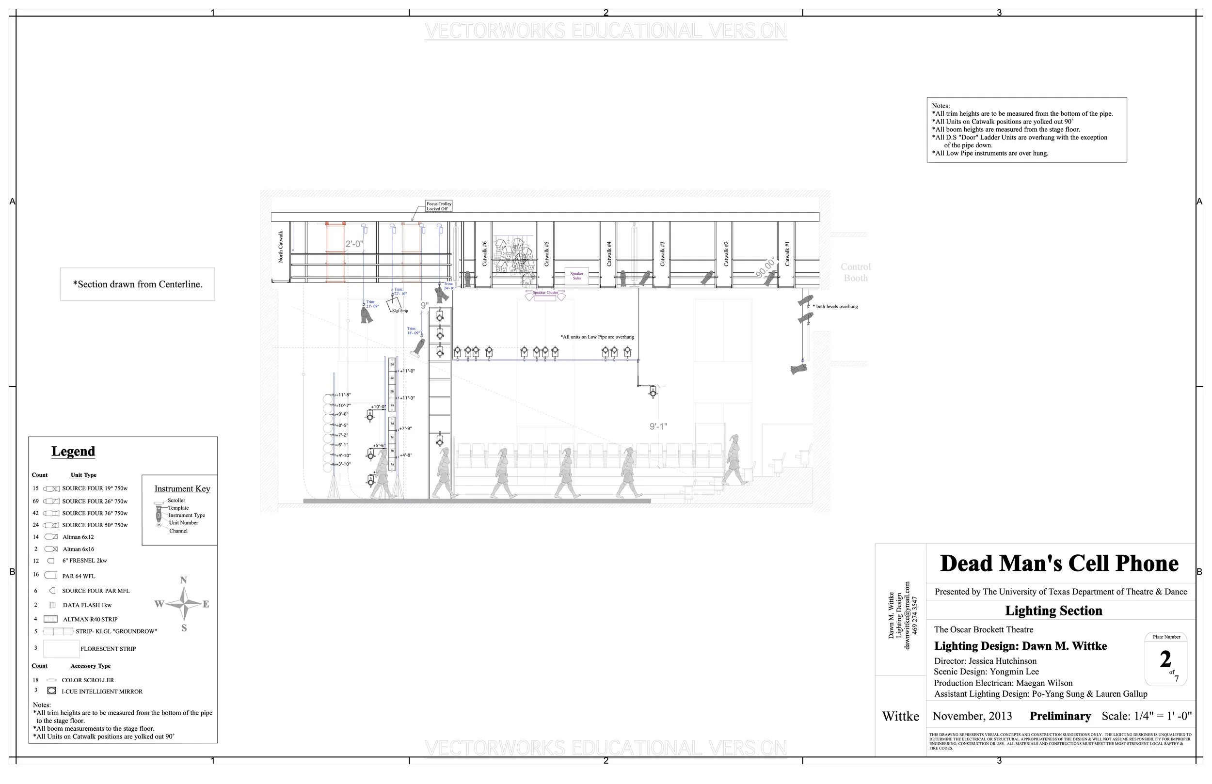 Technical Drawing Samples — Dawn Wittke Design