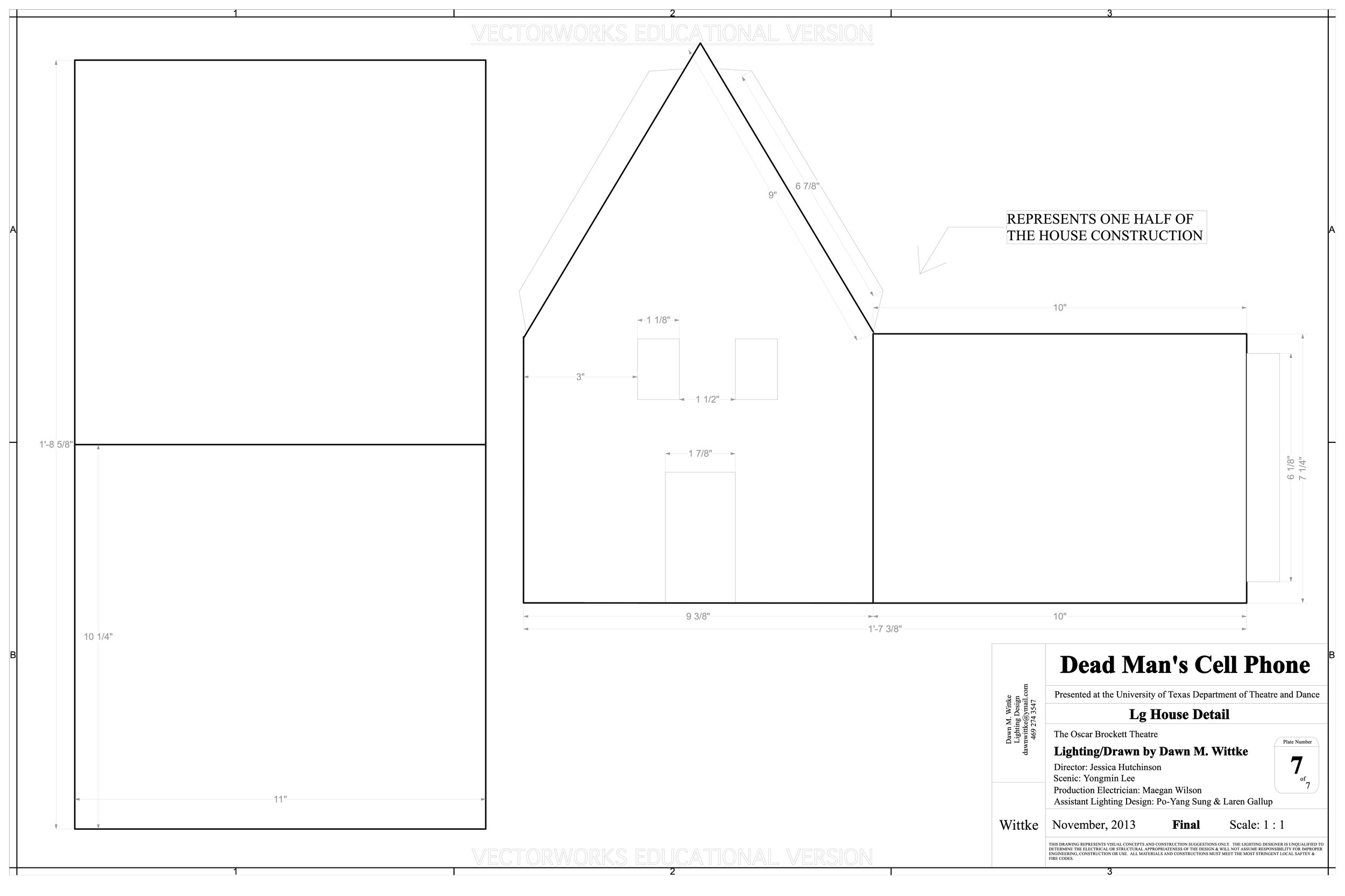 Technical Drawing Samples — Dawn Wittke Design