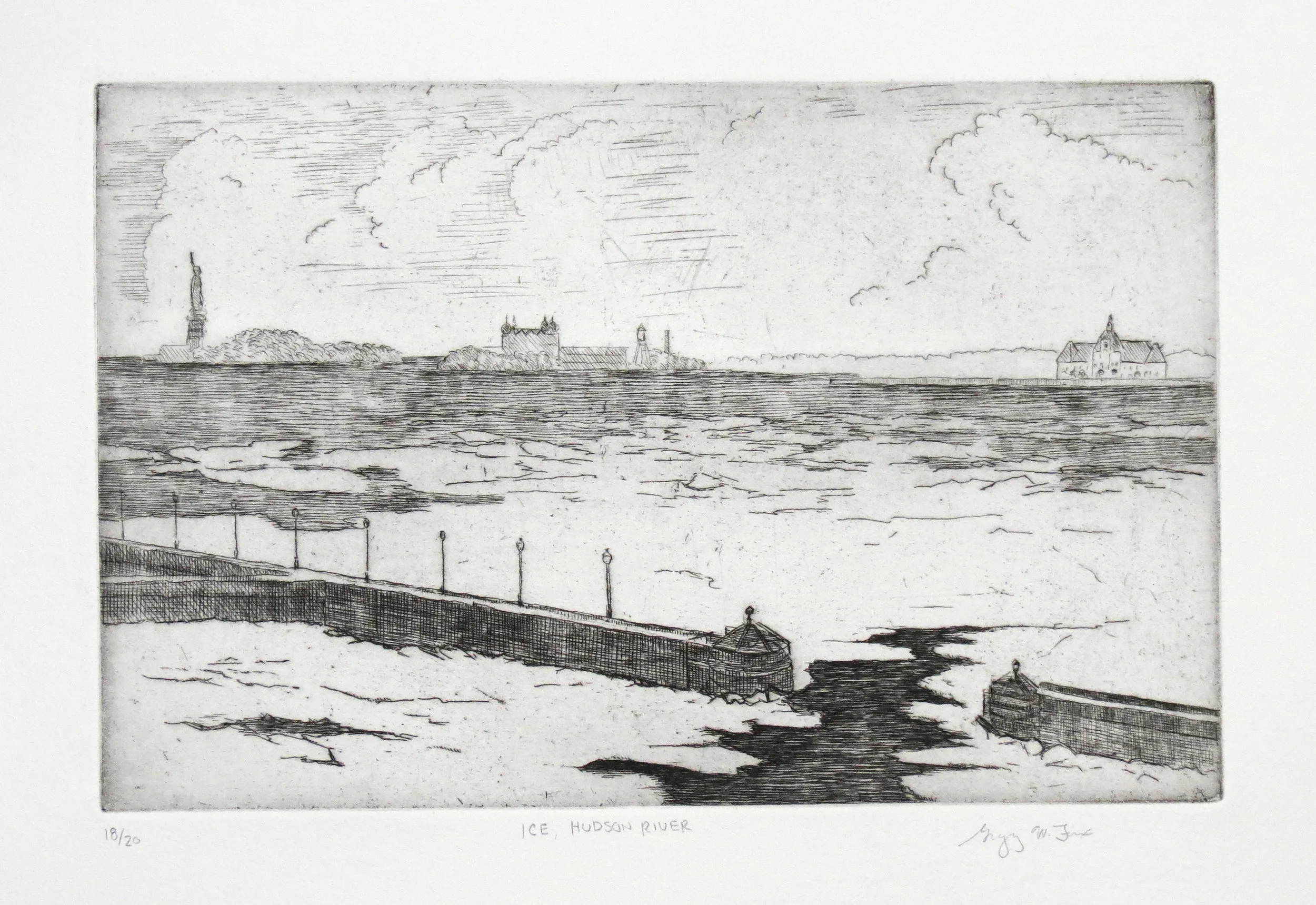 Ice, Hudson River