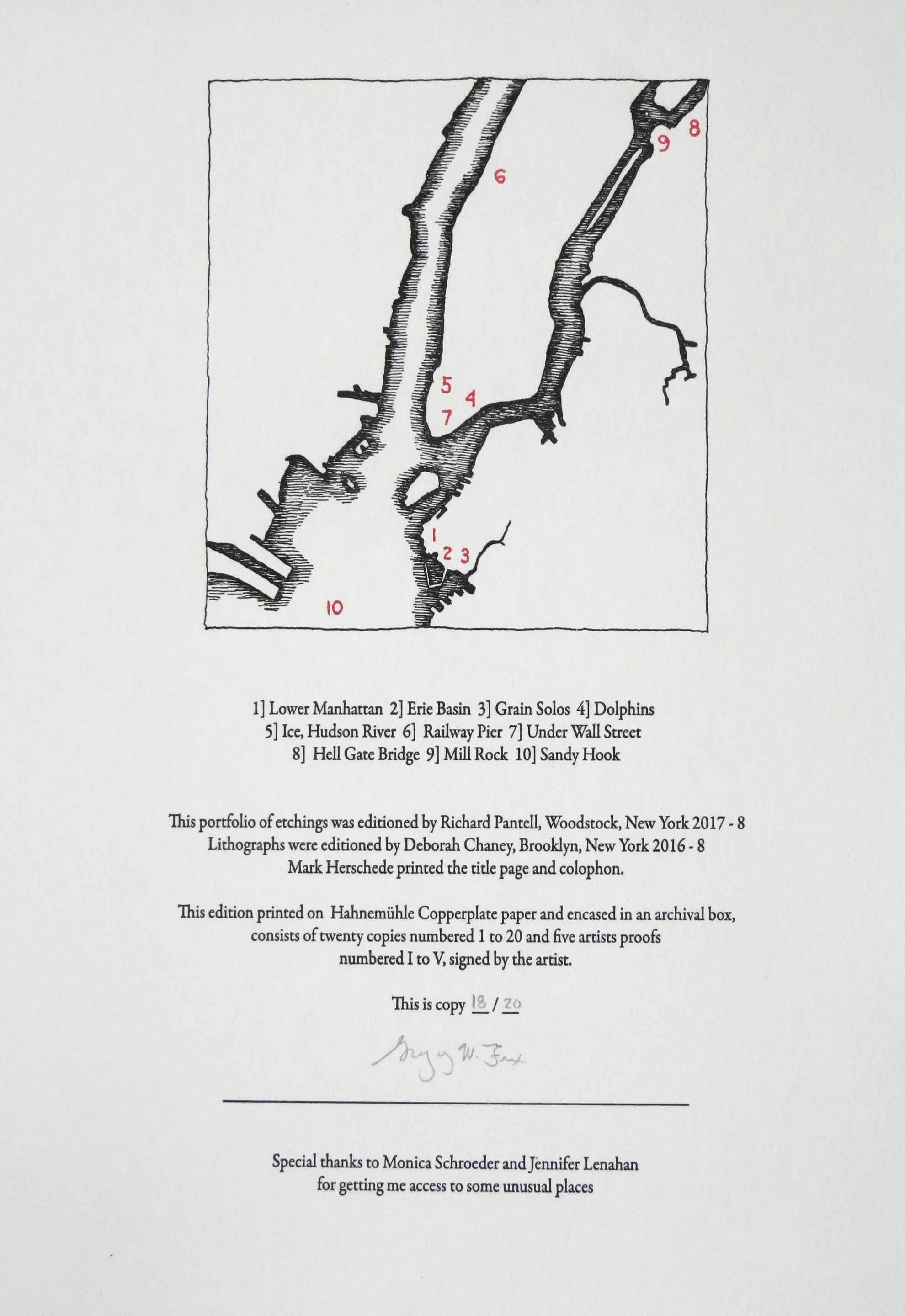 Colophon Page