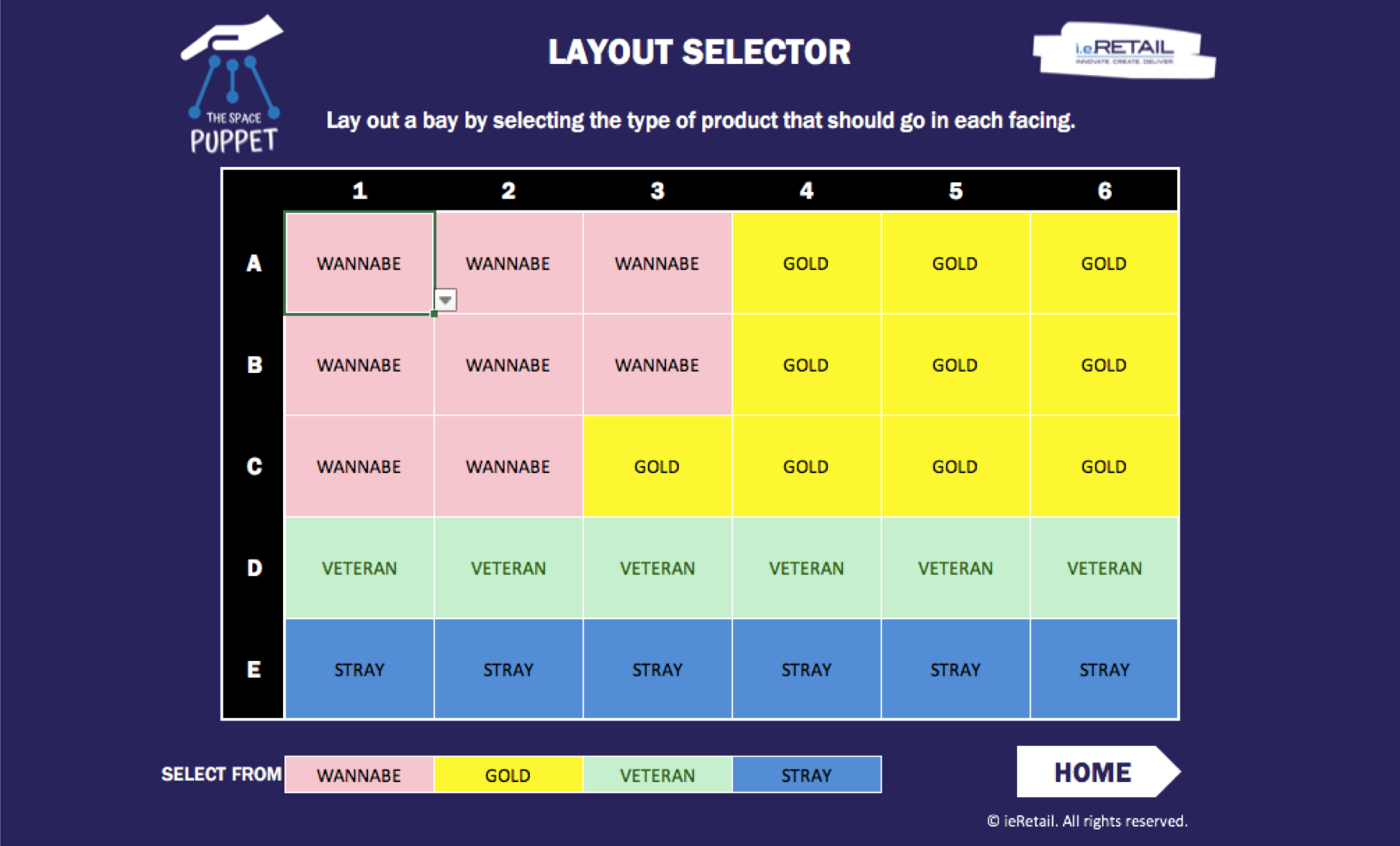 Layout Selector