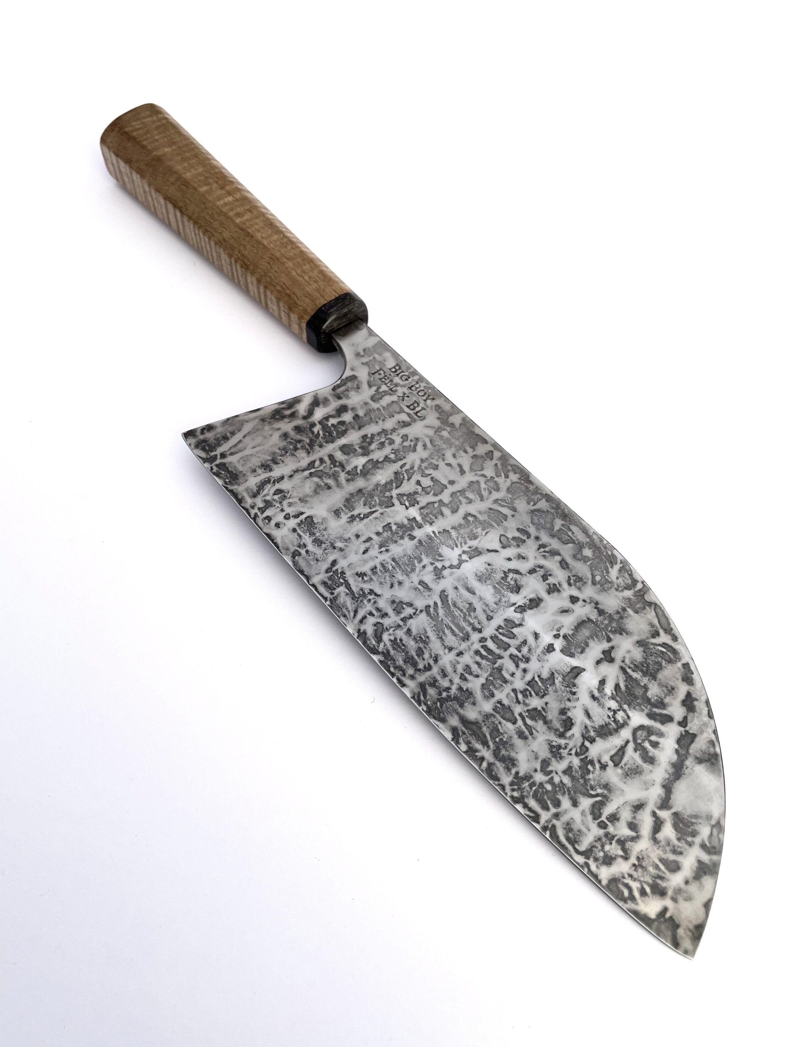 Big Boy Holiday Special - Curly Acacia Handle