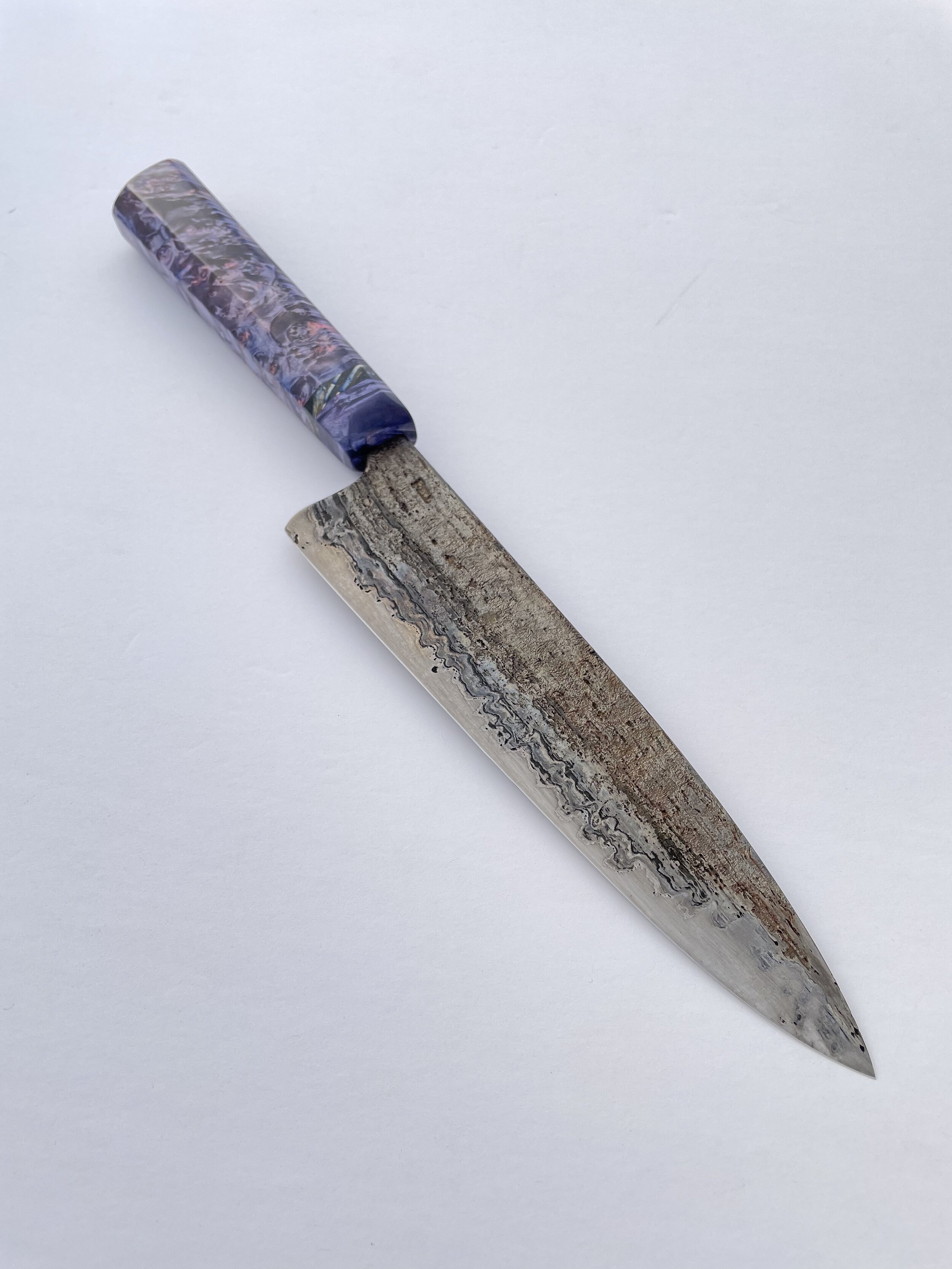 7.5" Wrought Iron San Mai Gyuto