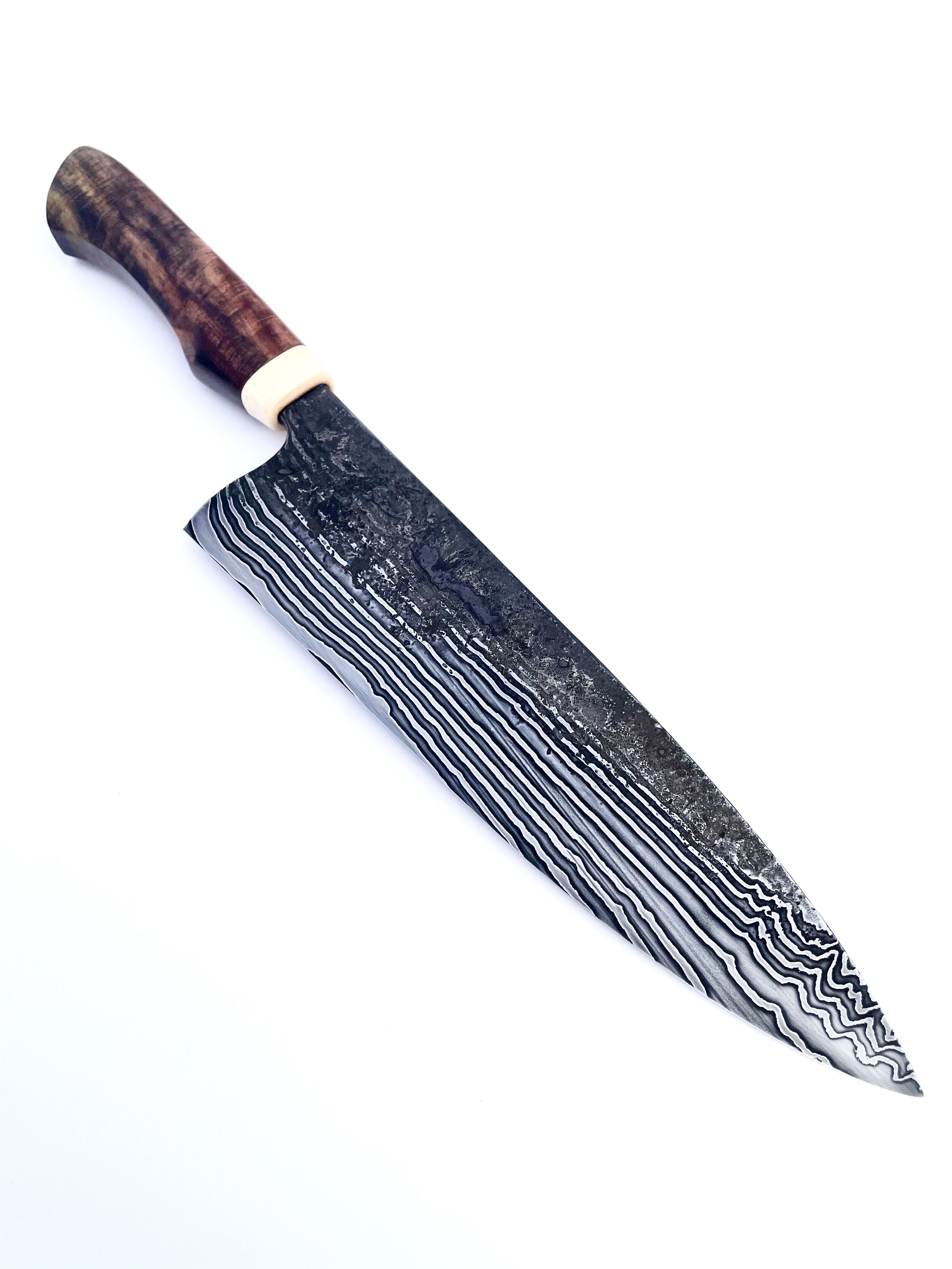 9.5" Pattern Weld Chef's Knife