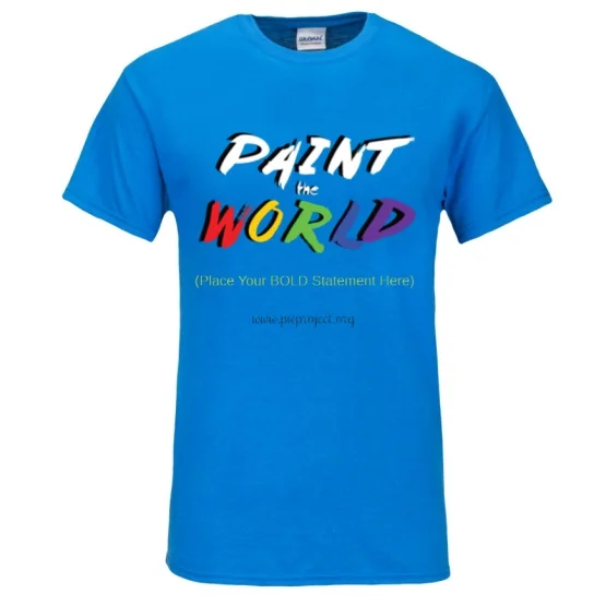 PWP "BOLD Statement" T-Shirt (Multiple Colors Available)