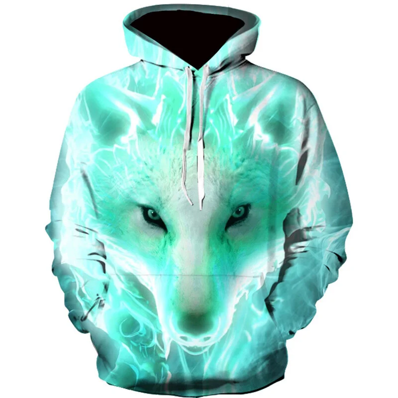 "Hyper Neon Green Fox" Limited Edition Hoodie
