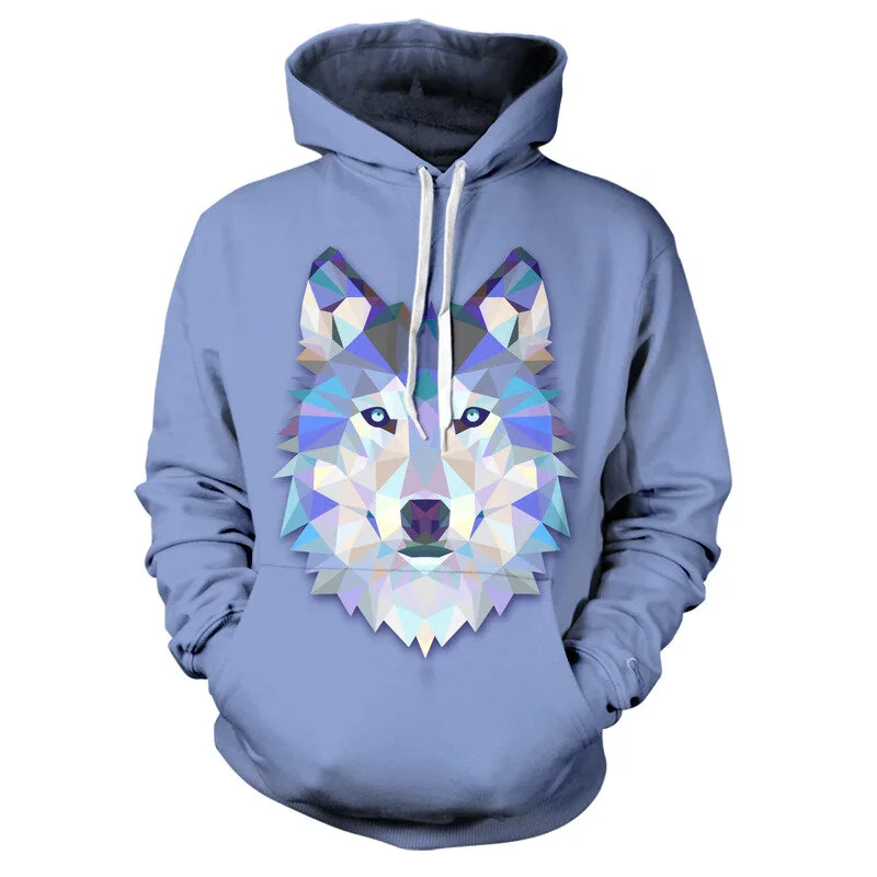 "Blue Wolf" Hoodie
