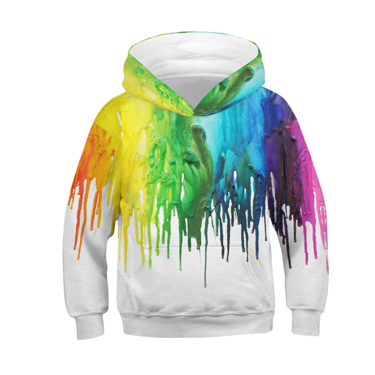 "Melted Paint" Junior Hoodie