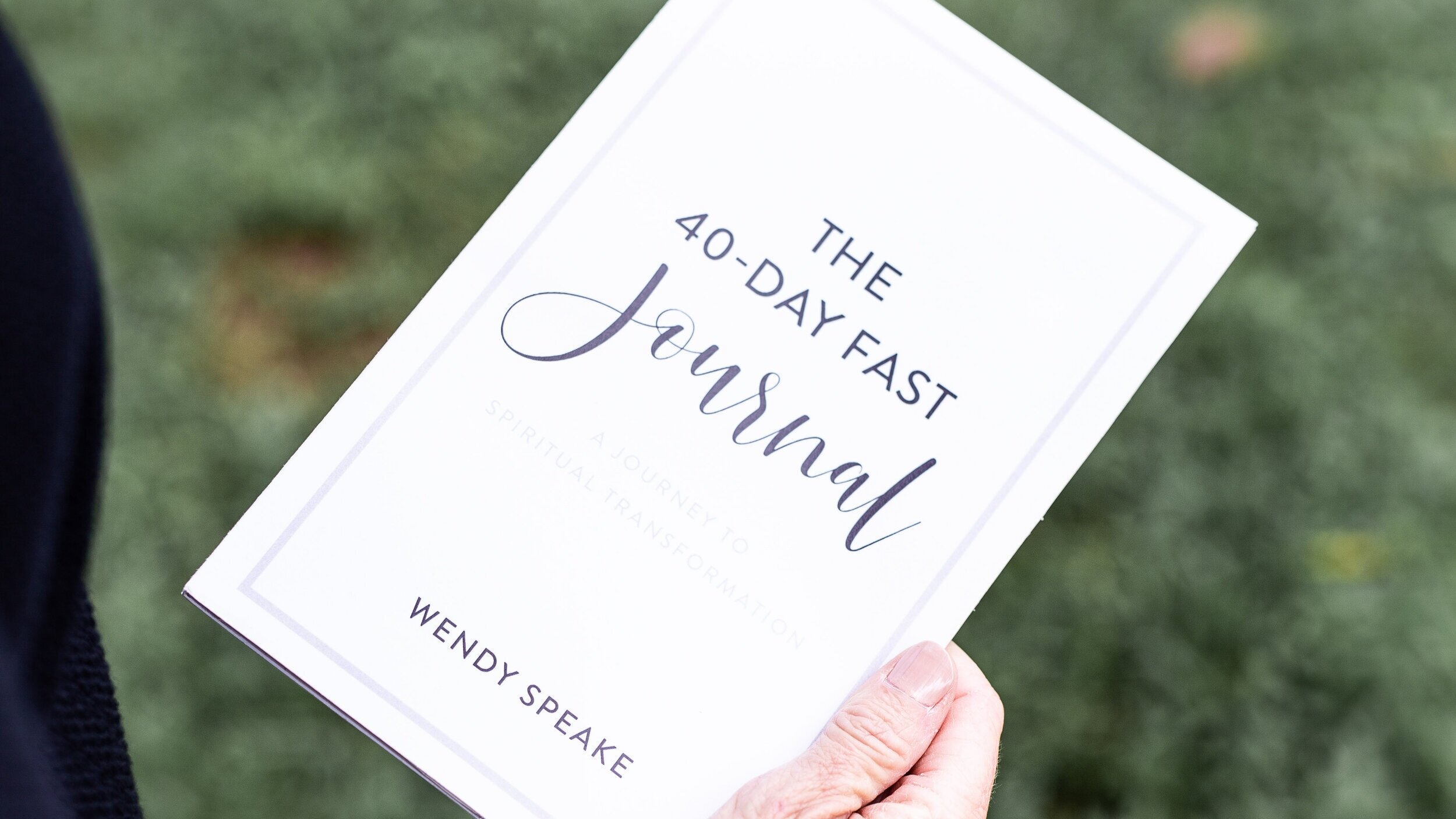 The New 40-Day Fasting Journal is now available!