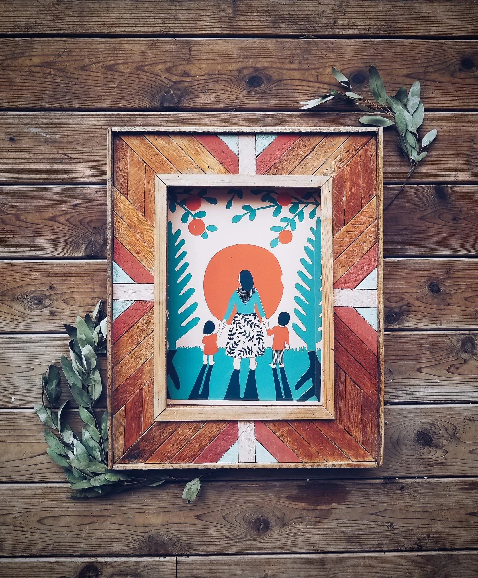 Custom frame for the sweetest Mother