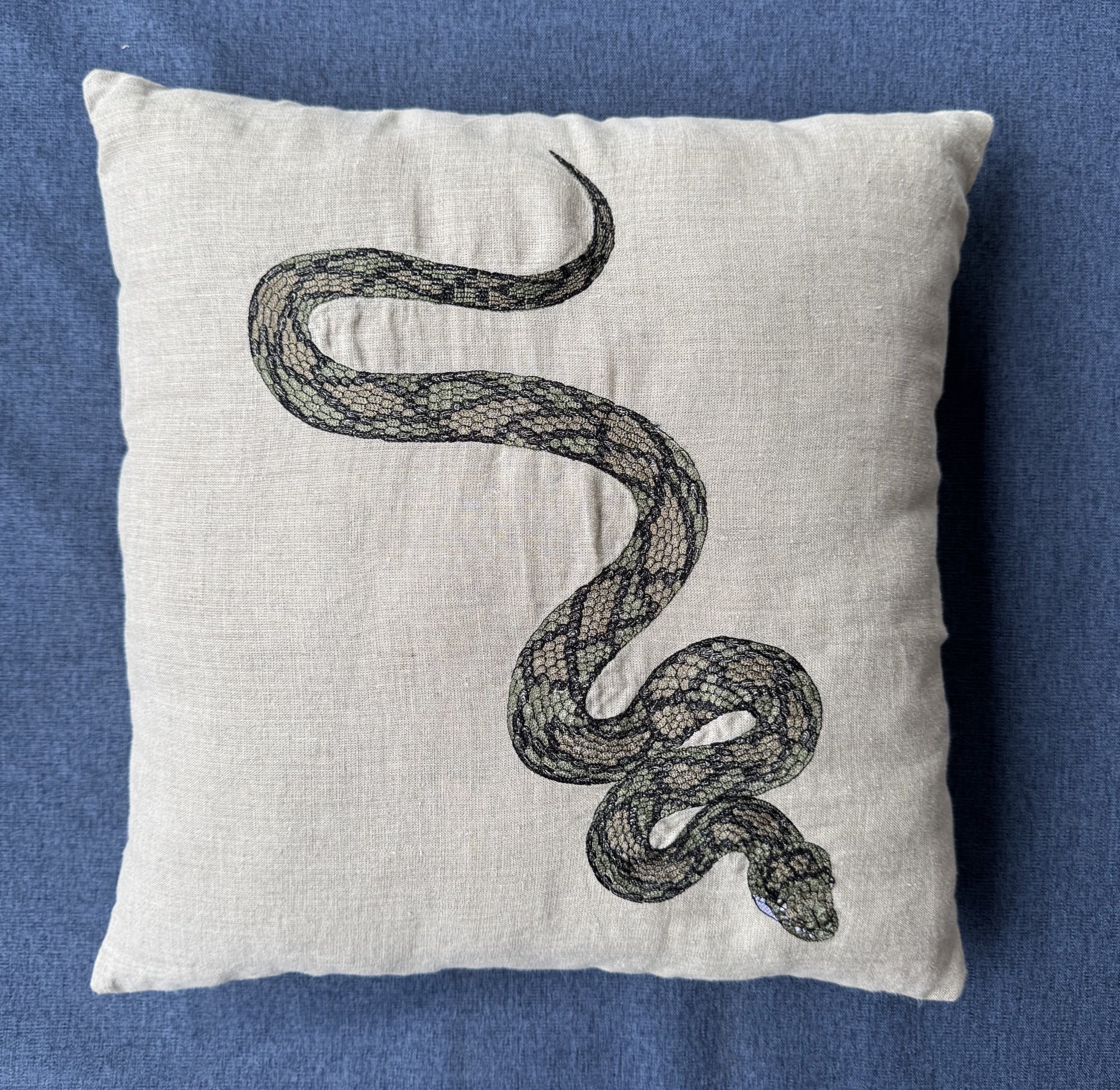 Carpet Python Cushion