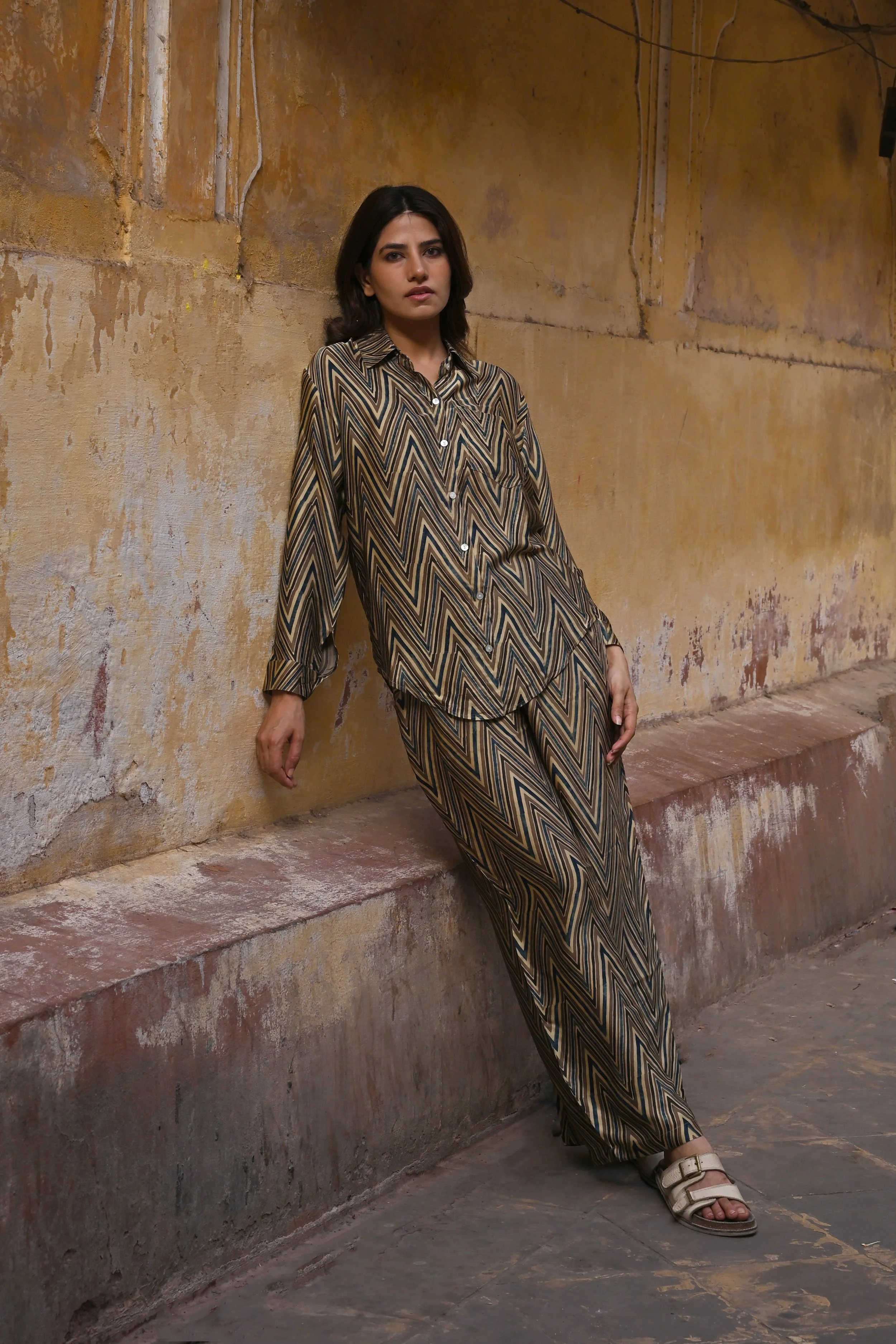 Chevron Stripe Pants