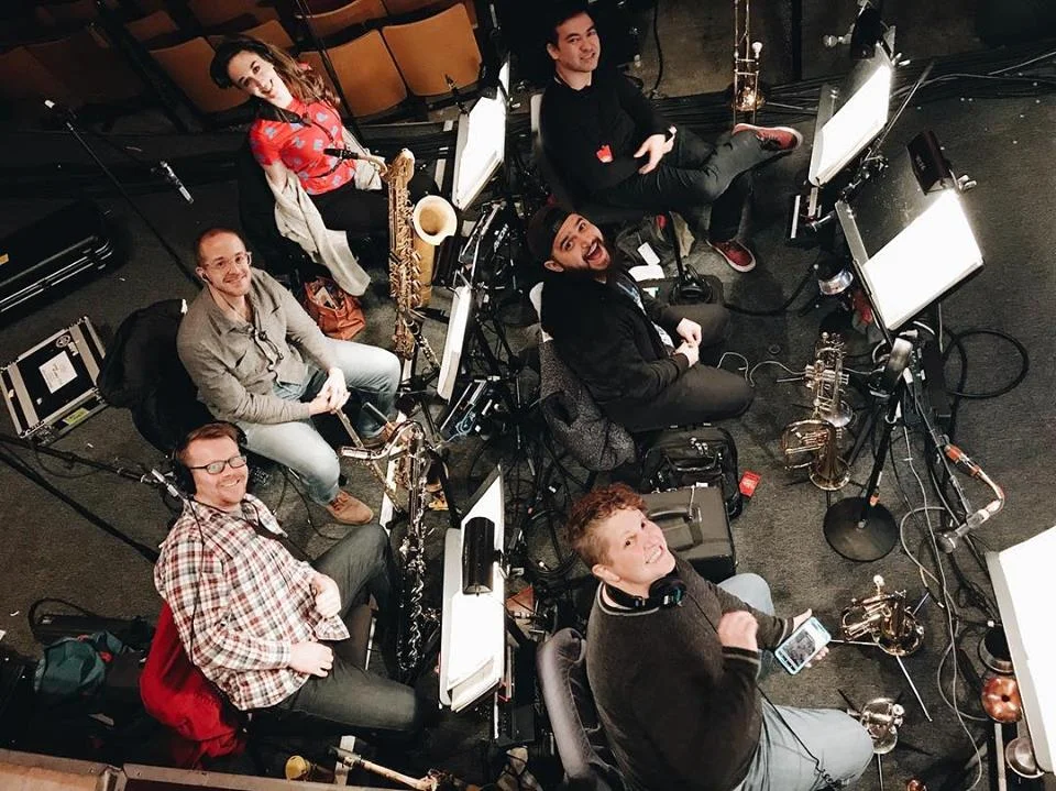 Wind section for the 2018 National Tour of “How the Grinch Stole Christmas: The Musical”