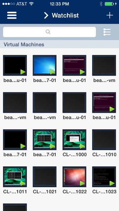 Watchlist Alternate View