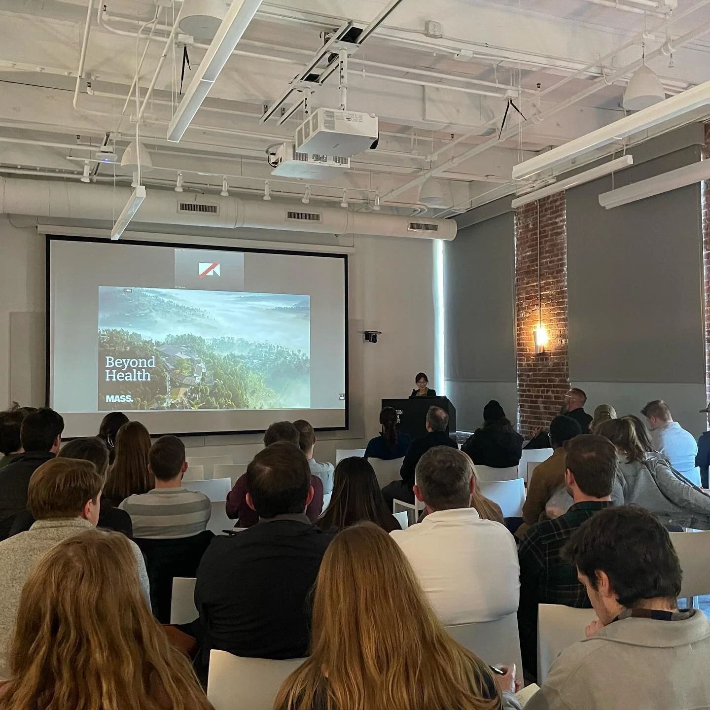 Full House today for the MASS Design Group Lecture!!