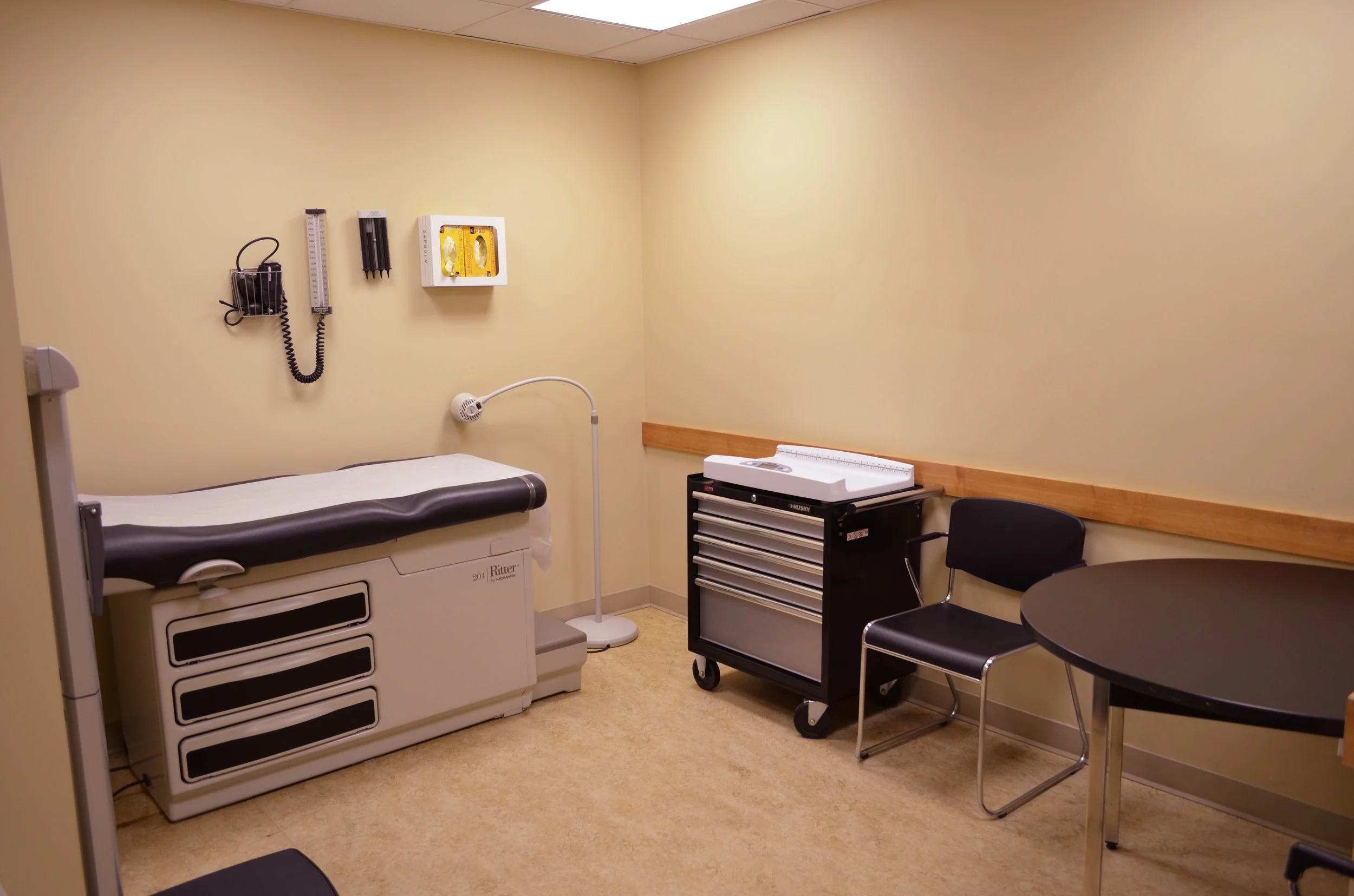 Spacious Examining Rooms