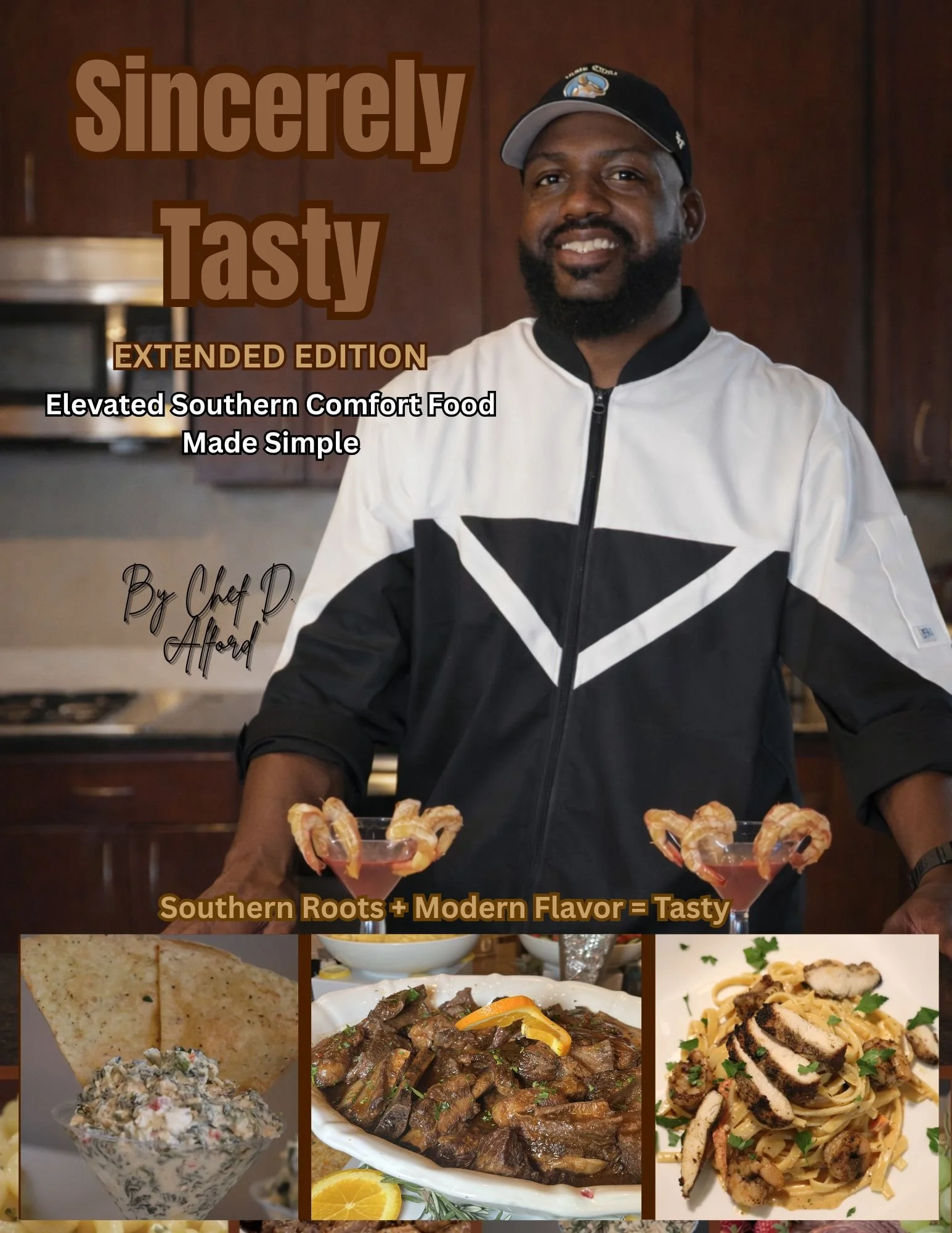 Sincerely Tasty by Chef D. Alford (Digital Download Cookbook – PDF)