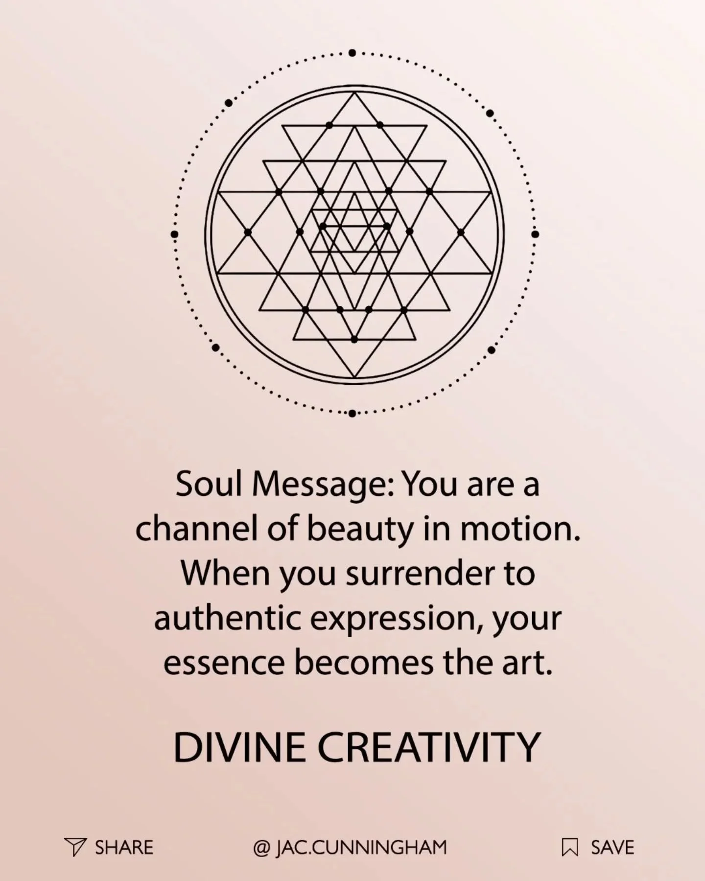 You are a channel of beauty in motion.
This soul message from Gate 1 stopped me in my tracks this morning.
Authentic expression isn’t something we force. It flows when we surrender to what’s already moving through us.
Art. Business. Iden