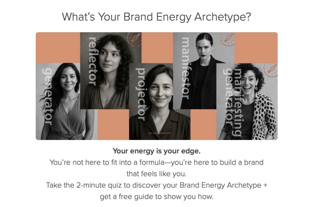 5 human design types as women