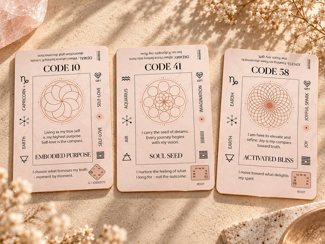 Displaying the 3 Card spread