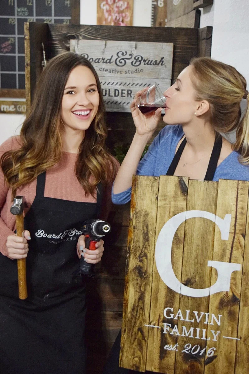 Crafting @ Board & Brush