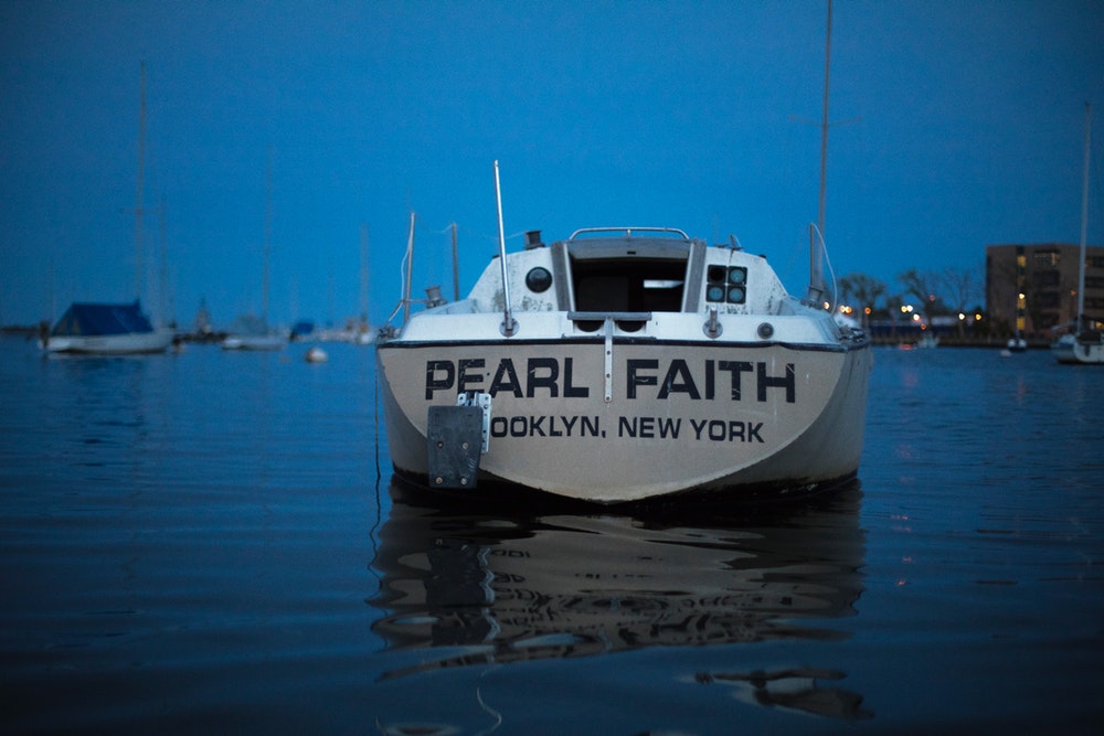 Brooklyn mooring Abandoned boat