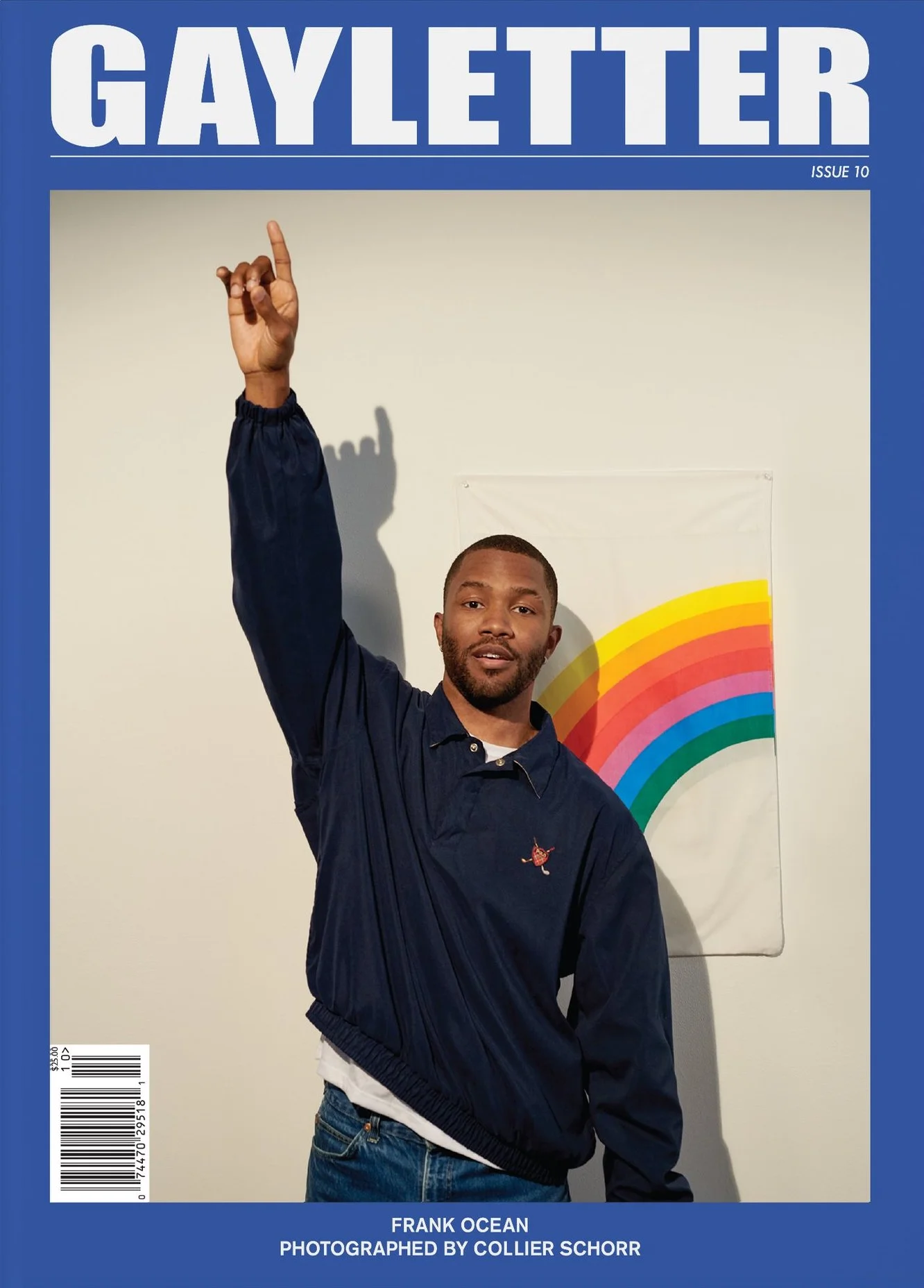 Frank Ocean covers ‘Gayletter’ magazine